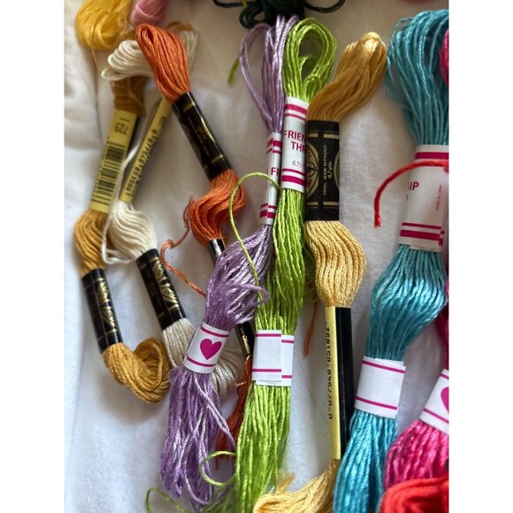 DMC Embroidery Floss Collection Assorted Colors 100% Cotton 50+ Craft Thread Fo - Picture 12 of 16